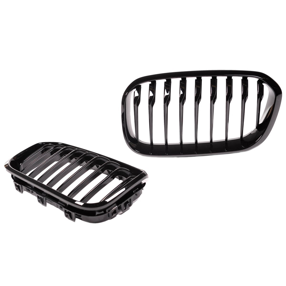 Kühlergrill Hochglanz Schwarz passend für BMW 1er F20 F21 2015-2019
