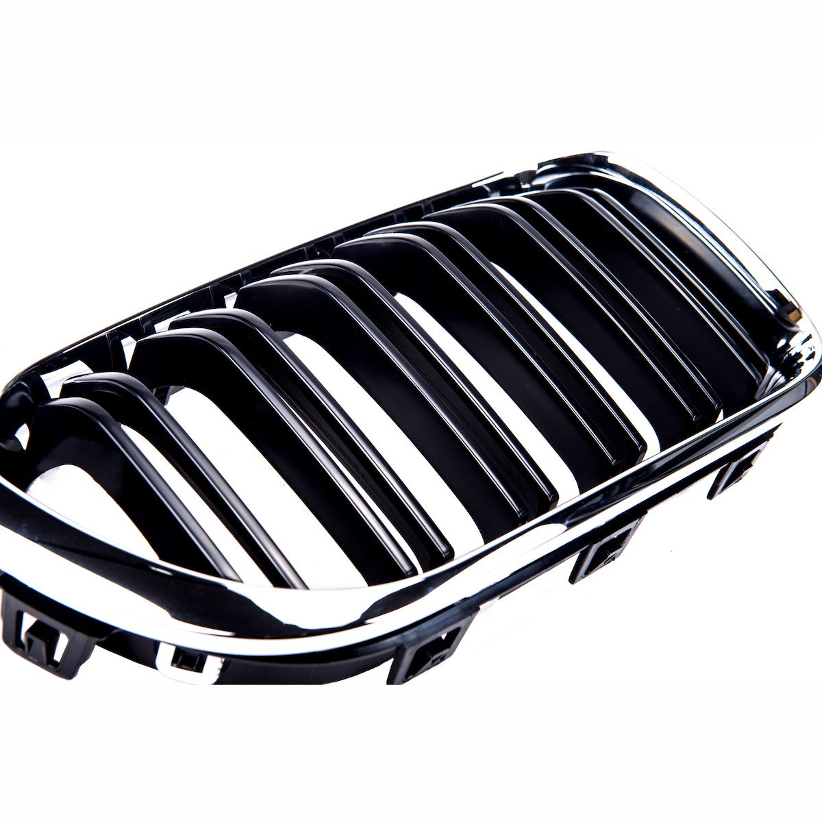Dual Line Chrom & Schwarz Grill passend für BMW 1er F20/F21 2015-2019
