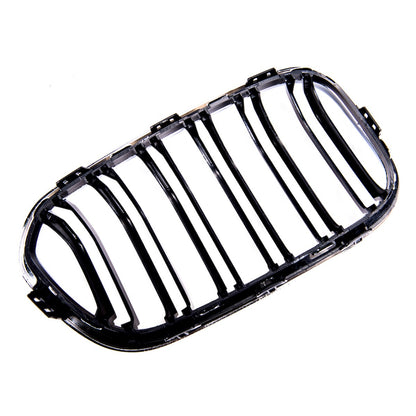 Dual Line Chrom & Schwarz Grill passend für BMW 1er F20/F21 2015-2019