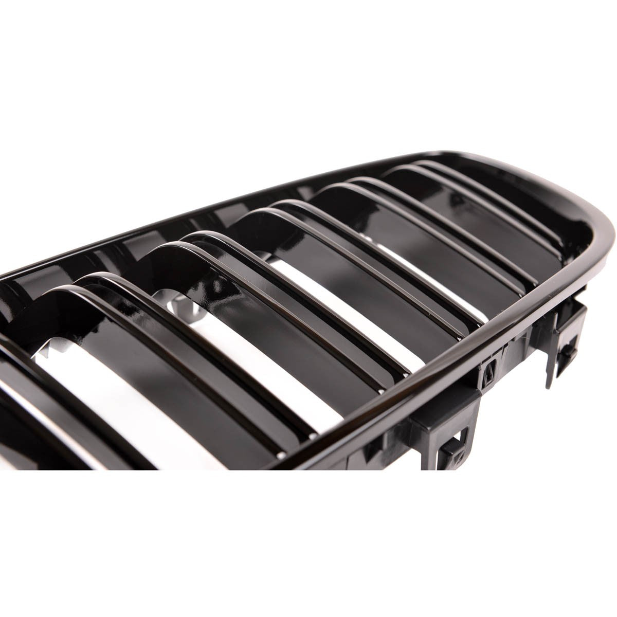 Sportgrill Hochglanz Schwarz Dual Line passend für BMW 4er F32 F33 F36 13-21