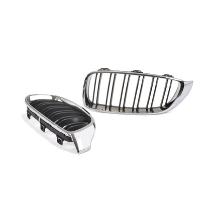 Sportgrill Dual Line Chrom & Schwarz passend für BMW 4er F32 F33 F36