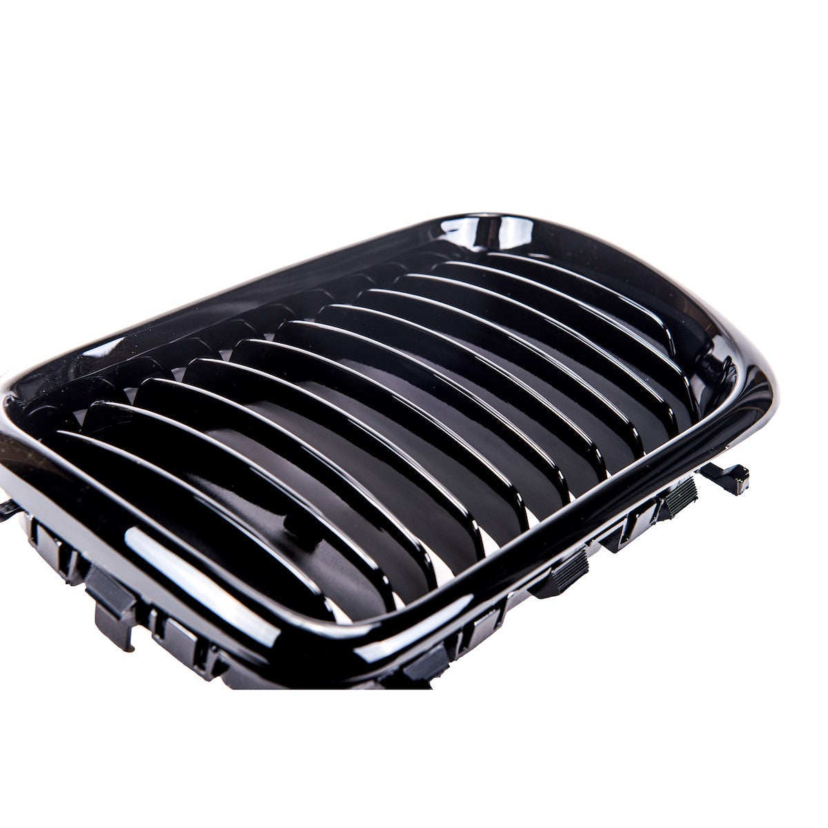 Frontgrill Hochglanz Schwarz Single Line passend für BMW 3er E36 1996-2000