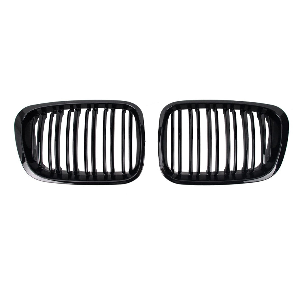 Frontgrill Hochglanz Schwarz passend für BMW 3er E46 1998-2001