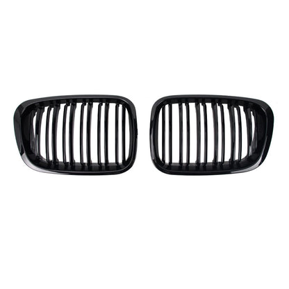 Frontgrill Hochglanz Schwarz passend für BMW 3er E46 1998-2001