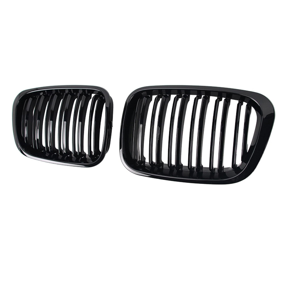 Frontgrill Hochglanz Schwarz passend für BMW 3er E46 1998-2001