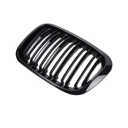 Frontgrill Hochglanz Schwarz passend für BMW 3er E46 1998-2001