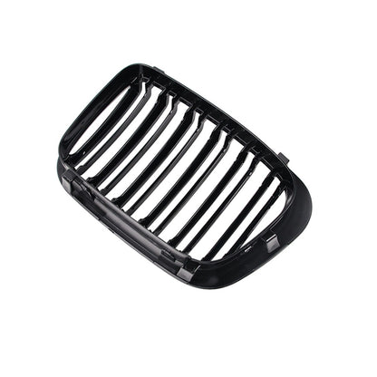 Frontgrill Hochglanz Schwarz passend für BMW 3er E46 1998-2001