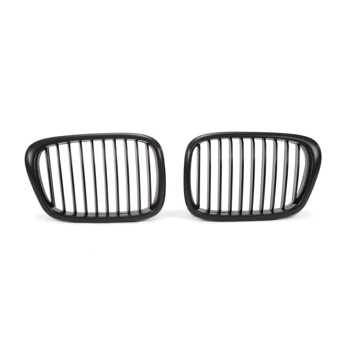 Sportgrill Einzelframe Matt Schwarz passend für BMW 5er E39 1995-2003