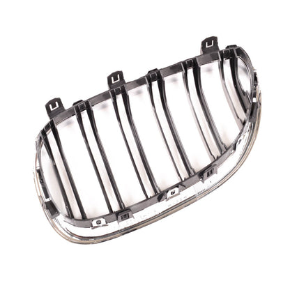 Doppelstreifen Chrom & Schwarz Grill passend für BMW 5er E60 E61 2003-2010