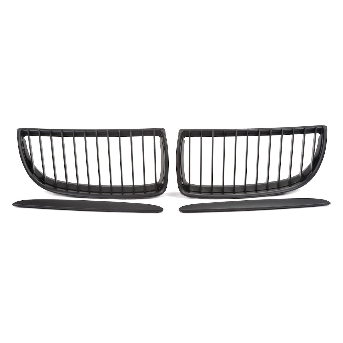 Matt Schwarz Einlinien Kühlergrill passend für BMW 3er E90 E91 2005-2008