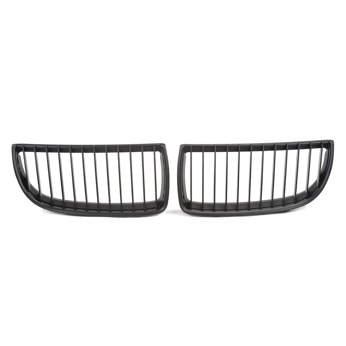 Matt Schwarz Einlinien Kühlergrill passend für BMW 3er E90 E91 2005-2008