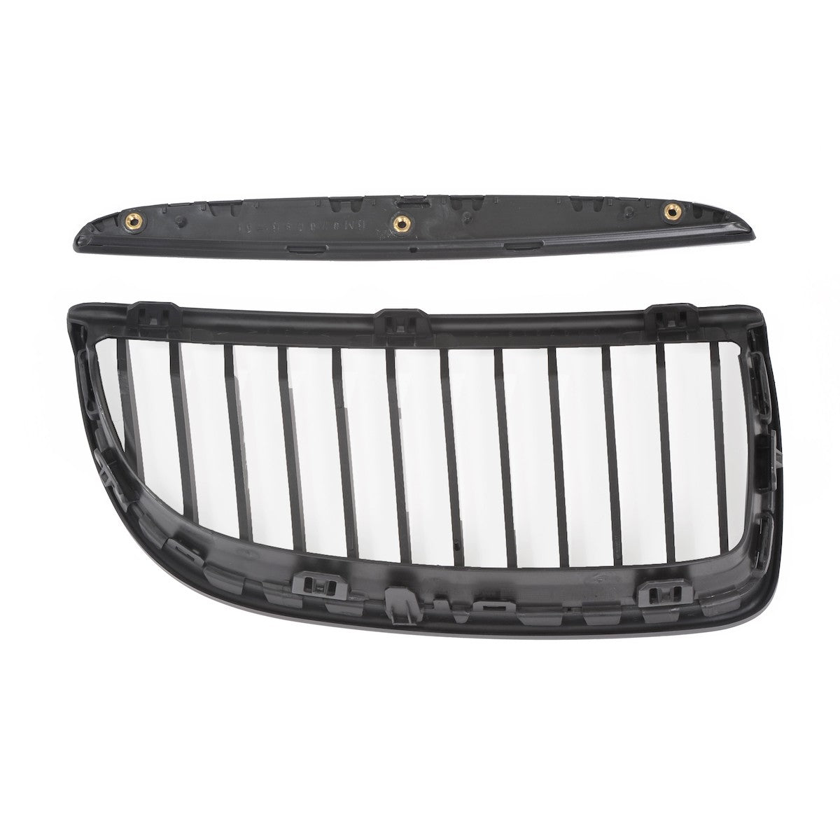 Matt Schwarz Einlinien Kühlergrill passend für BMW 3er E90 E91 2005-2008