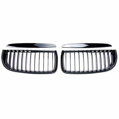 Hochglanz Schwarz Kühlergrill passend für BMW 3er E90 E91 2005-2008
