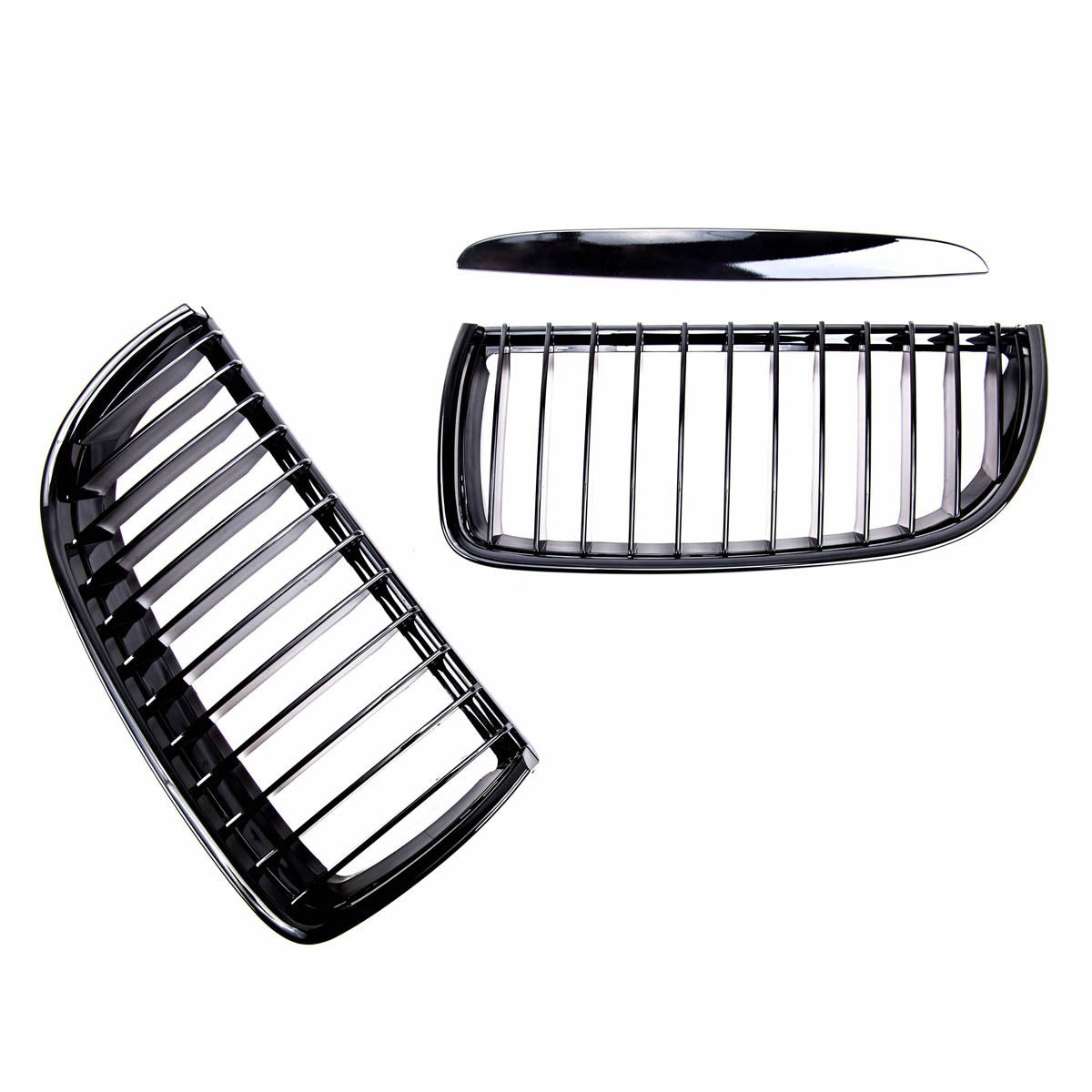 Hochglanz Schwarz Kühlergrill passend für BMW 3er E90 E91 2005-2008