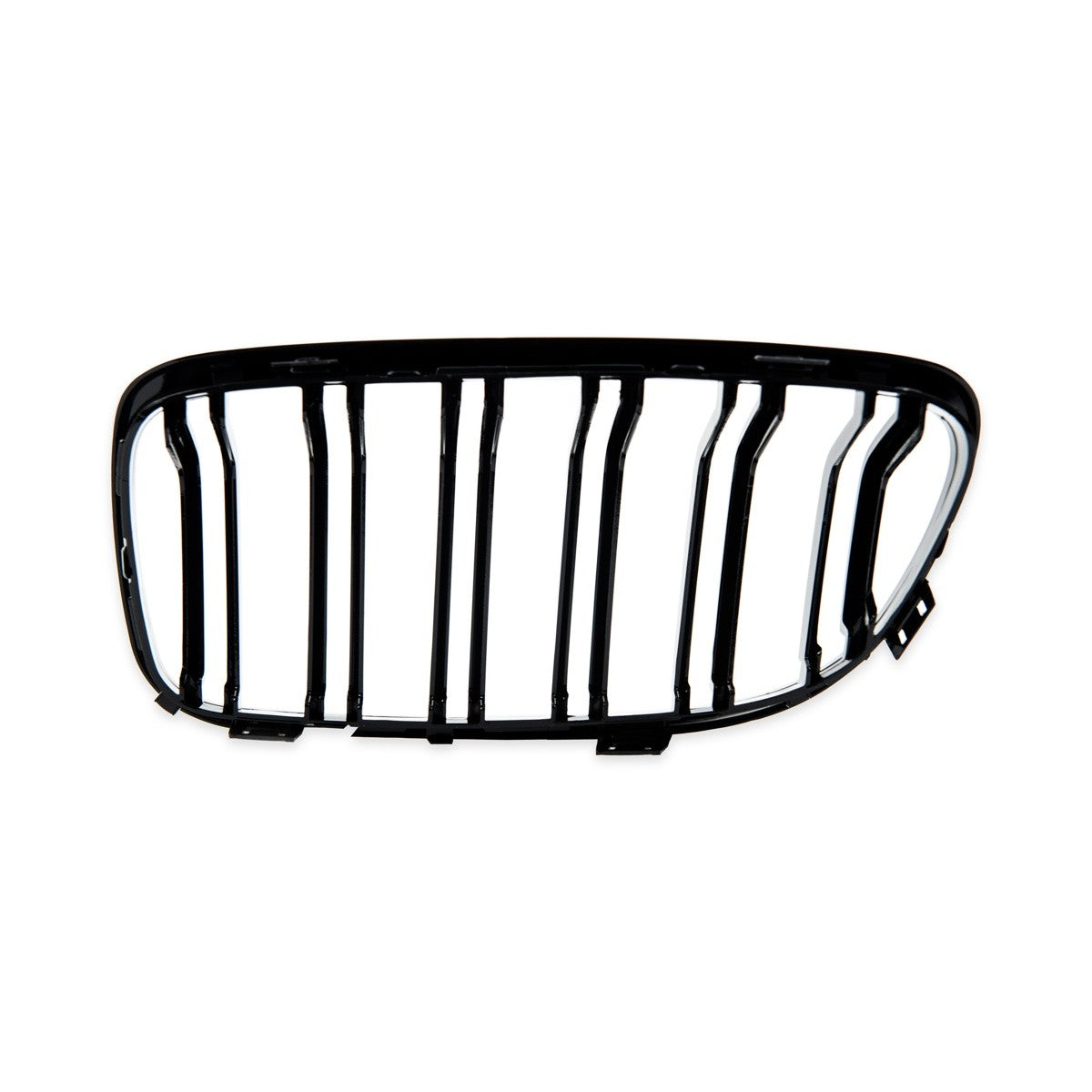 Frontgrill Hochglanz Schwarz Doppel-Linie passend für BMW 3er E90 E91 2008-2011