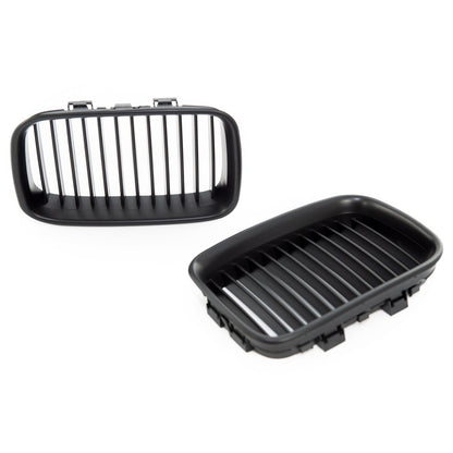 Sportgrill Einzelleiste Matt Schwarz passend für BMW 3er E36 1991-1996