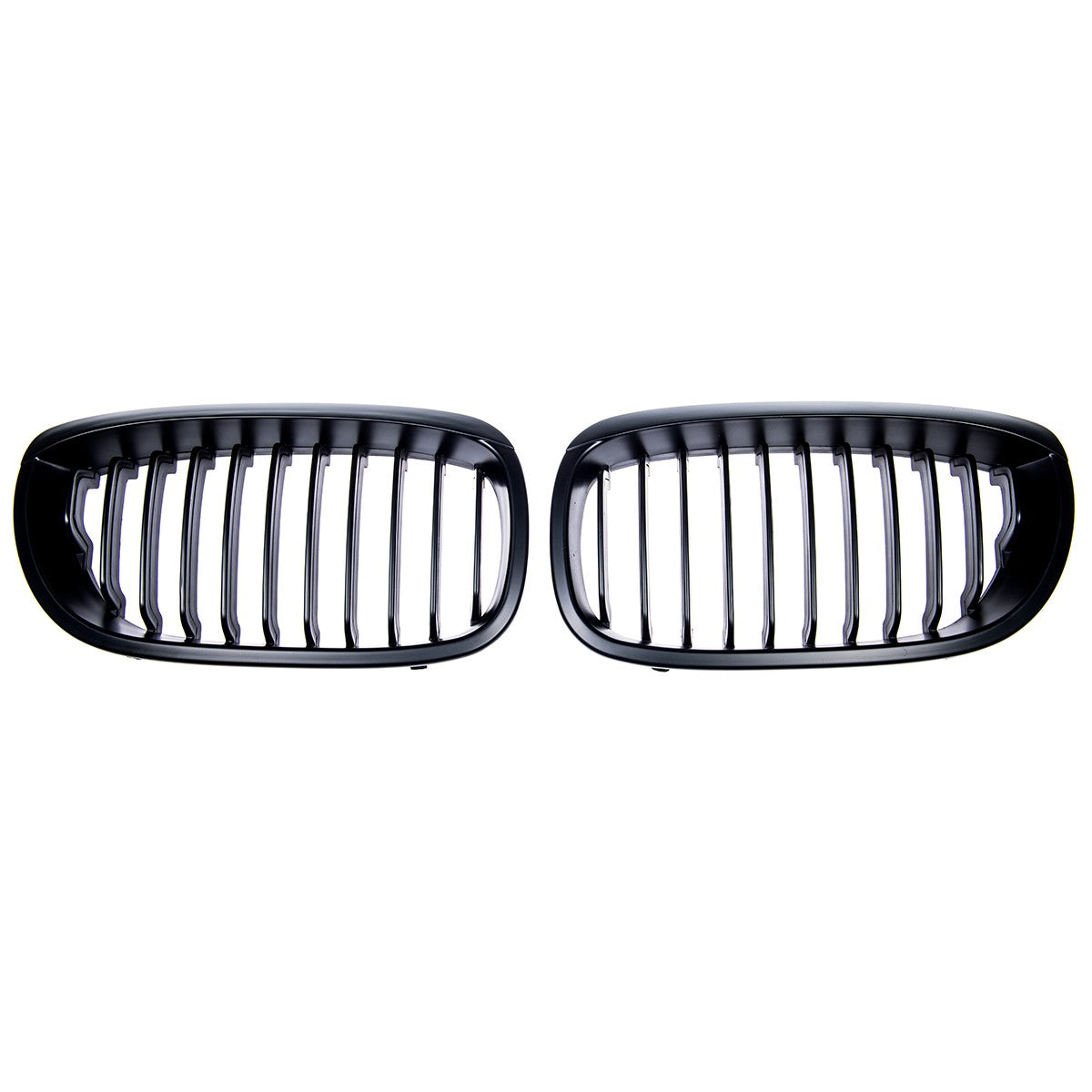 Grill Einzellinie Matt Schwarz passend für BMW 3er E46 2003-2006
