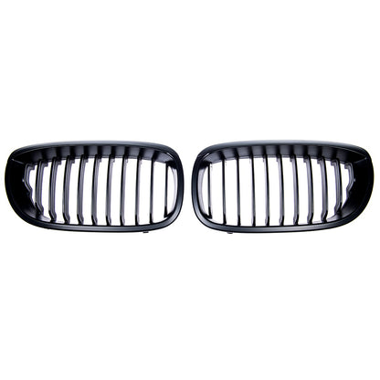 Grill Einzellinie Matt Schwarz passend für BMW 3er E46 2003-2006