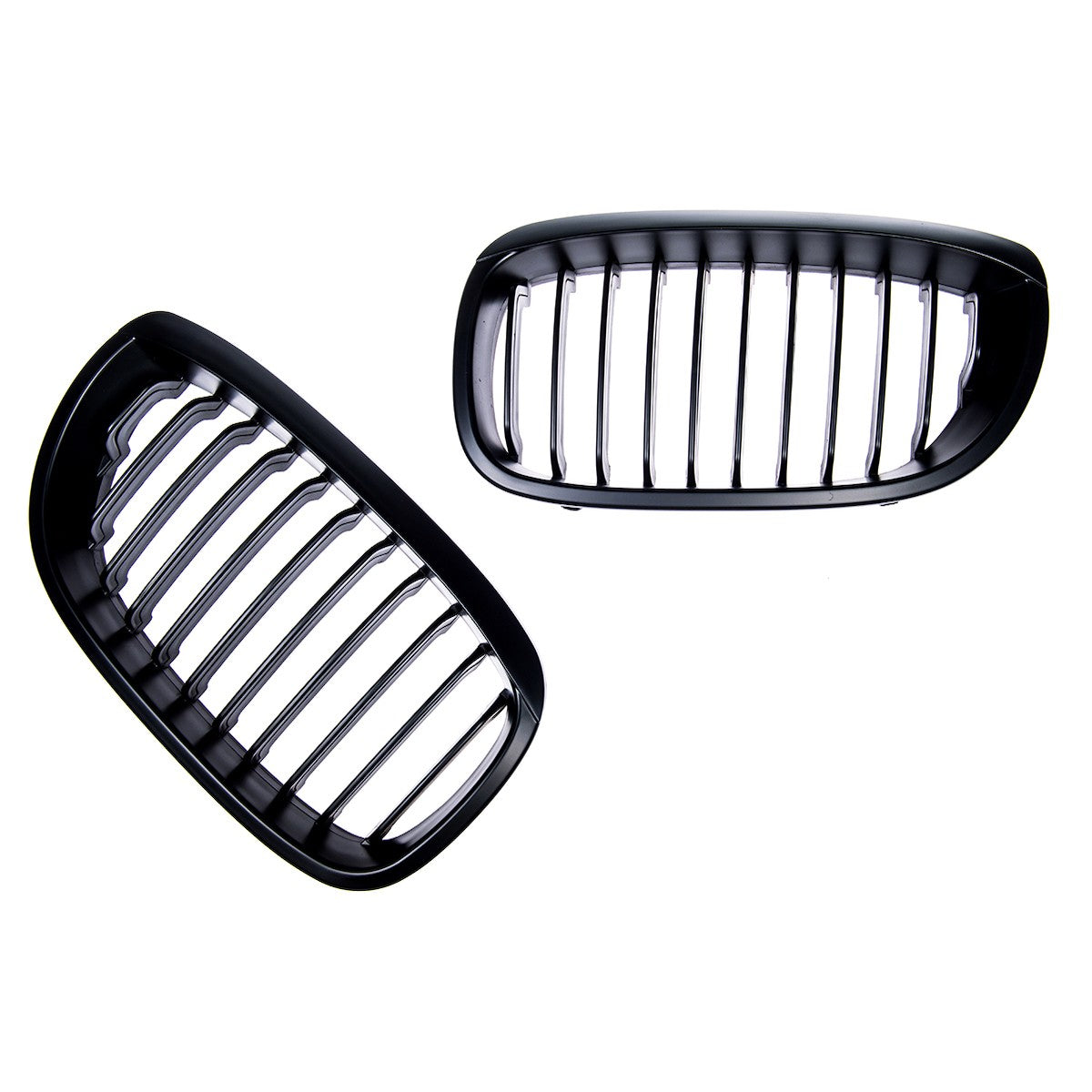 Grill Einzellinie Matt Schwarz passend für BMW 3er E46 2003-2006