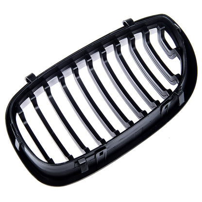 Grill Einzellinie Matt Schwarz passend für BMW 3er E46 2003-2006