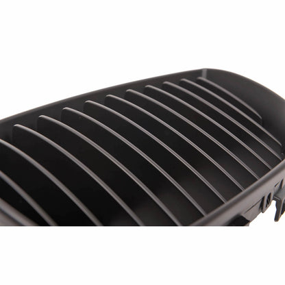 Sportgrill Einzellinie Matt Schwarz passend für BMW 1 E81 E87 2004-2012