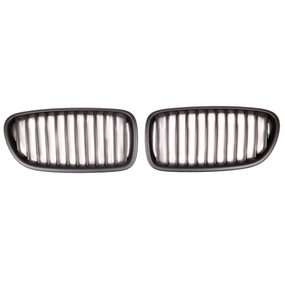 Kühlergrill Single Line Matt Schwarz passend für BMW 5er F10 F11 2010-2018