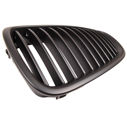 Kühlergrill Single Line Matt Schwarz passend für BMW 5er F10 F11 2010-2018