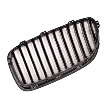 Kühlergrill Single Line Matt Schwarz passend für BMW 5er F10 F11 2010-2018