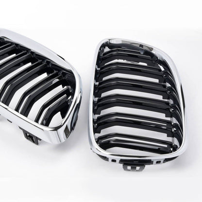 Sportgrill Dual Line Chrom & Schwarz passend für BMW 2 F22/F23 2013-2021