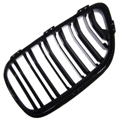 Grill Dual Line Matt Schwarz passend für BMW 2er F22 F23 2013-2021