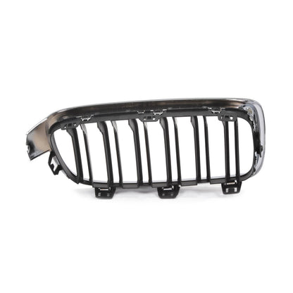 Doppelstreifen Chrom & Schwarz Grill passend für BMW 3er F30 F31 2011-2019