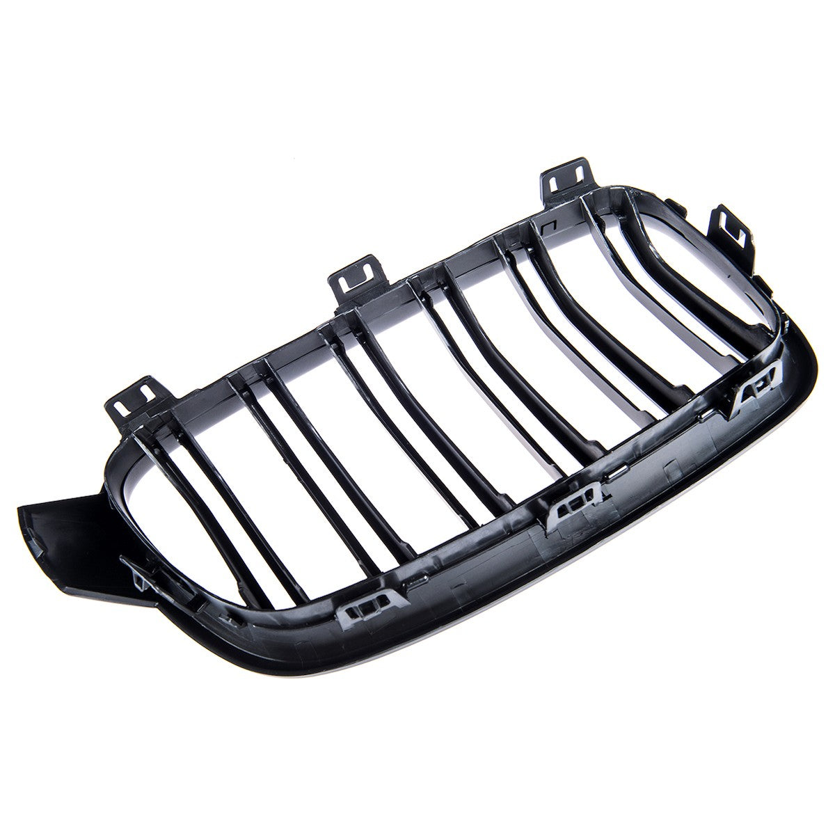 Doppelstreifen Matt Schwarz Kühlergrill passend für BMW 3er F30 F31 2011-2019