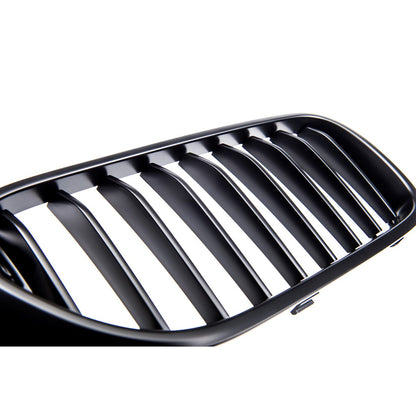 Sportgrill Einzelstreifen Matt Schwarz passend für BMW 5er 2017-2020
