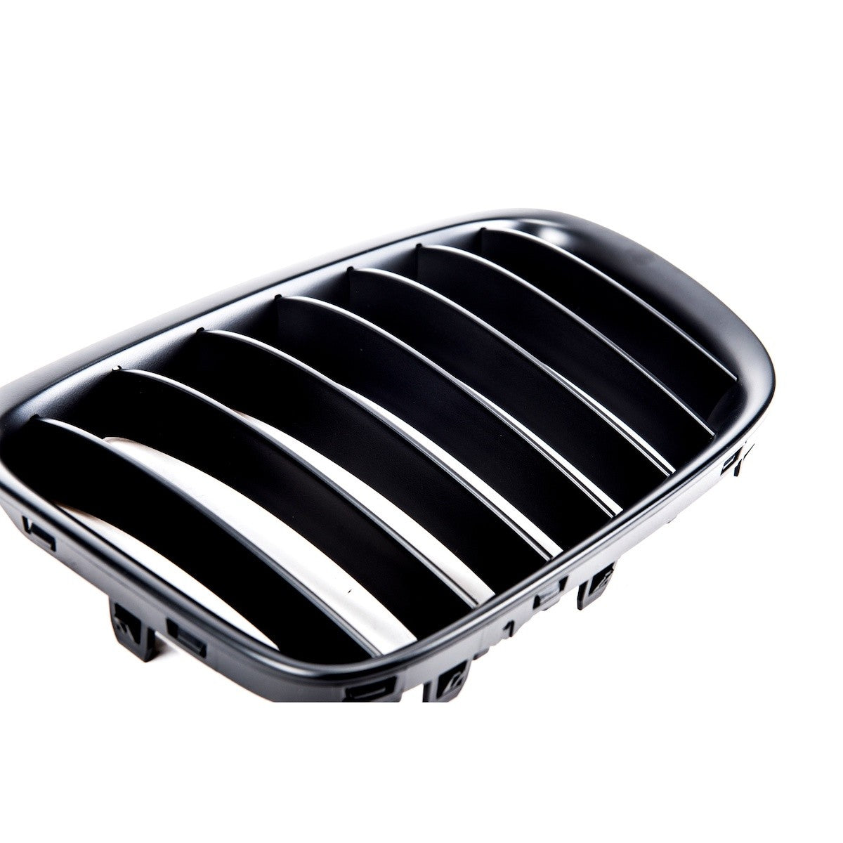 Matt Schwarzer Einzelstreifen Sportgrill passend für BMW X1 E84 2009-2015