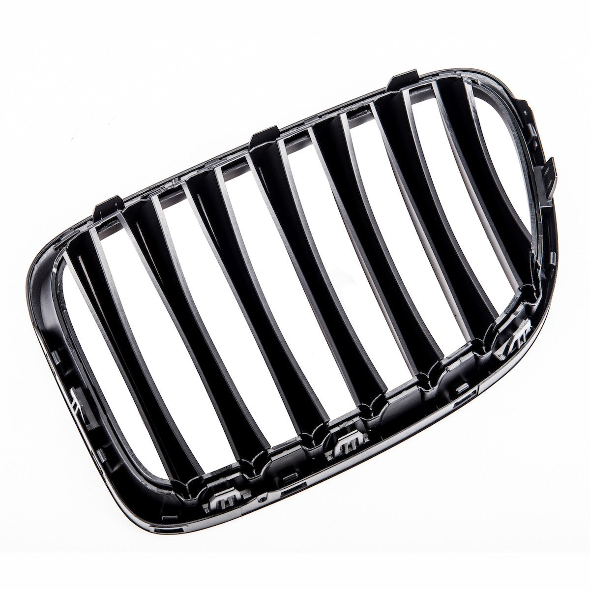 Matt Schwarzer Einzelstreifen Sportgrill passend für BMW X1 E84 2009-2015