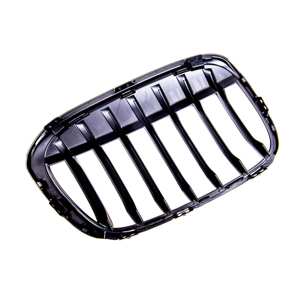 Grill Einzelstreifen Matt Schwarz passend für BMW X1 (F48) 2015-2019