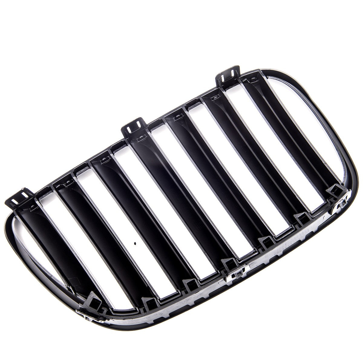 Matt Schwarz Einzel-Linie Sportgrill passend für BMW X3 (E83) 2006-2010