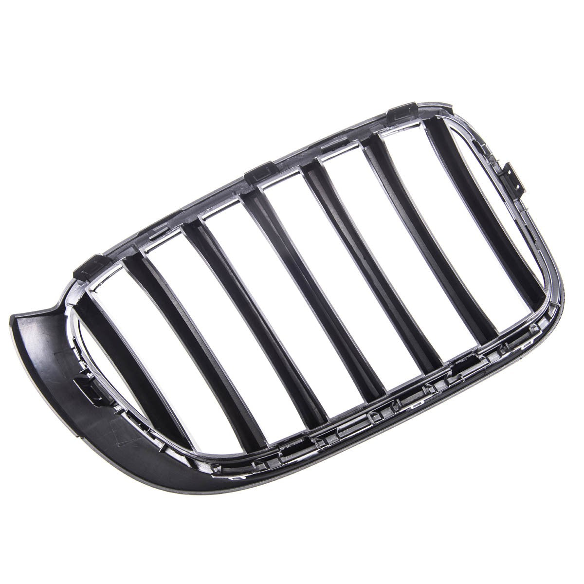 Sportgrill Hochglanz Schwarz Einzel-Linie passend für BMW X3 F25 / X4 F26 2014-2018