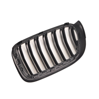 Sportgrill Hochglanz Schwarz Doppel-Linie passend für BMW X3 F25 X4 F26 2014-2018