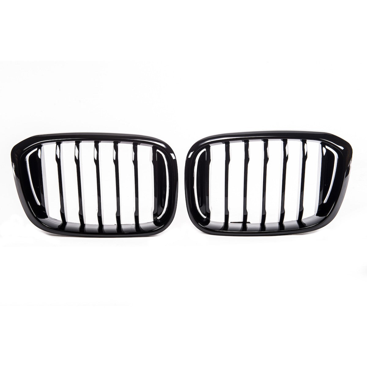 Kühlergrill Hochglanz Schwarz passend für BMW X3 G01 X4 G02 2017-2021