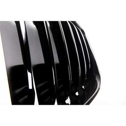 Kühlergrill Hochglanz Schwarz passend für BMW X3 G01 X4 G02 2017-2021