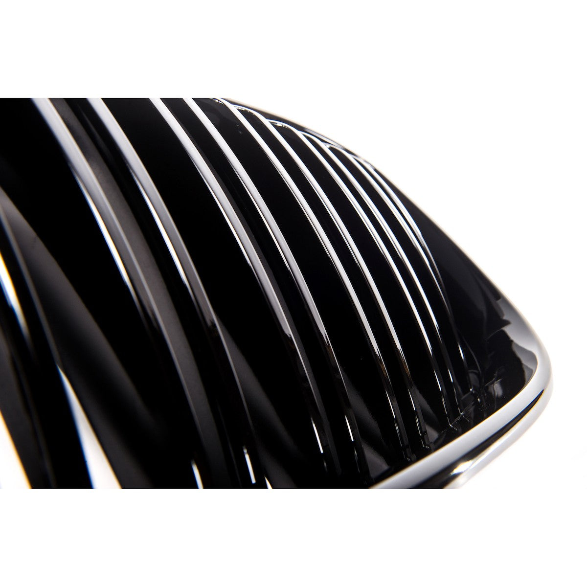 Kühlergrill Hochglanz Schwarz Doppellinie passend für BMW X3 G01 X4 G02 2017-2021