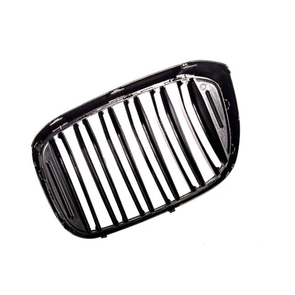 Kühlergrill Hochglanz Schwarz Doppellinie passend für BMW X3 G01 X4 G02 2017-2021