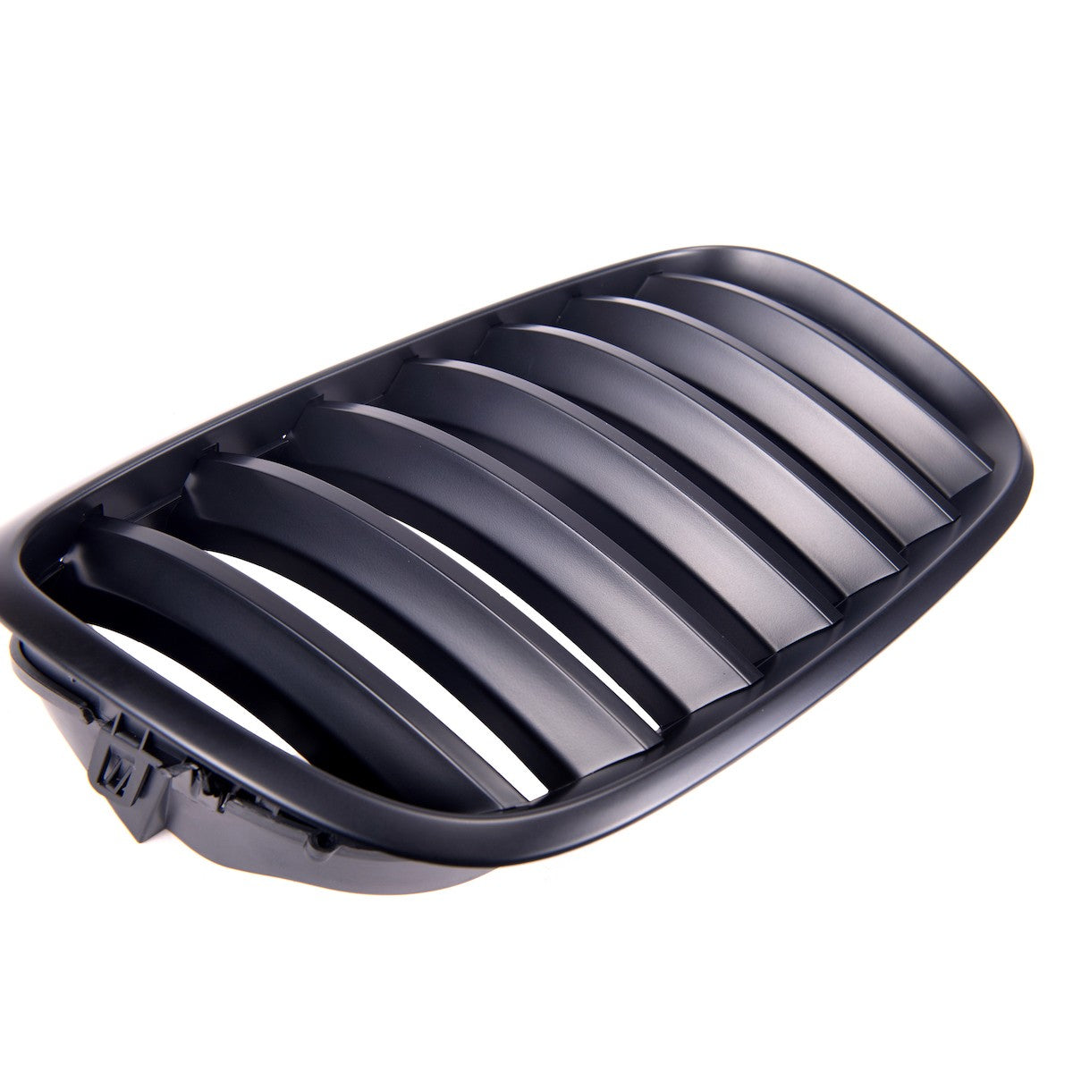 Matt Schwarz Einzellinie Kühlergrill passend für BMW X5 E70 X6 E71 2007-2013