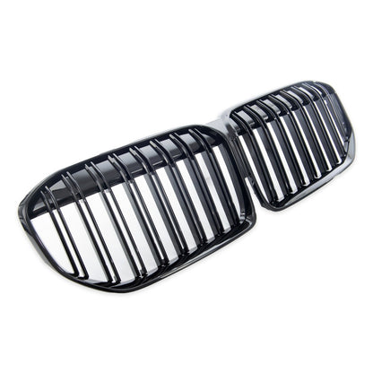 Dual Line Hochglanz Schwarz Grill passend für BMW 7er G11 G12 2019-22