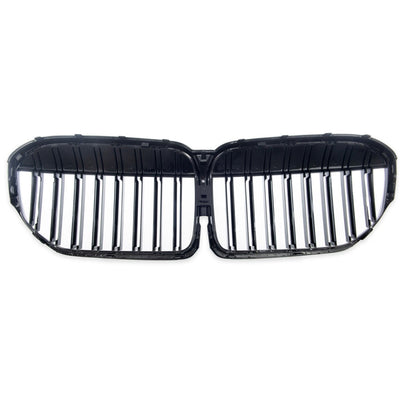 Dual Line Hochglanz Schwarz Grill passend für BMW 7er G11 G12 2019-22