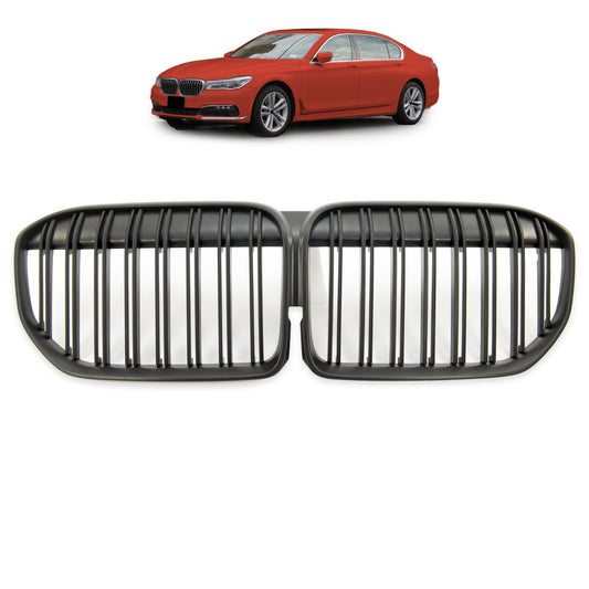 Sport Grill Dual Line Matt Schwarz passend für BMW 7er 2019-2022