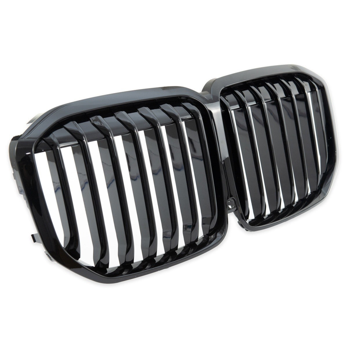 Grill Single Line Hochglanz Schwarz passend für BMW X7 (G07) 2019-2022