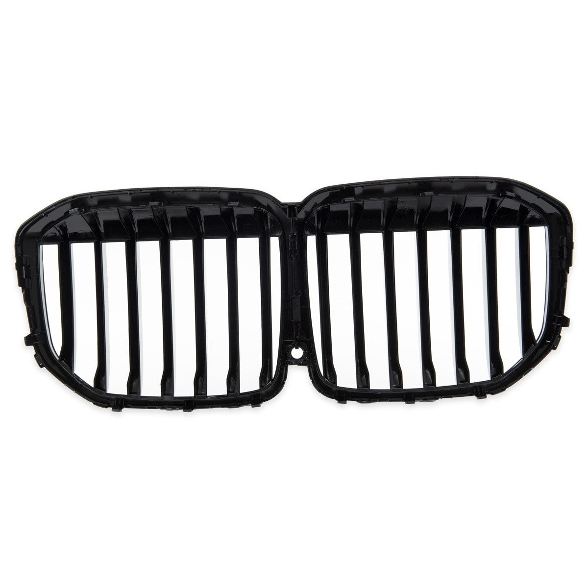 Grill Single Line Hochglanz Schwarz passend für BMW X7 (G07) 2019-2022