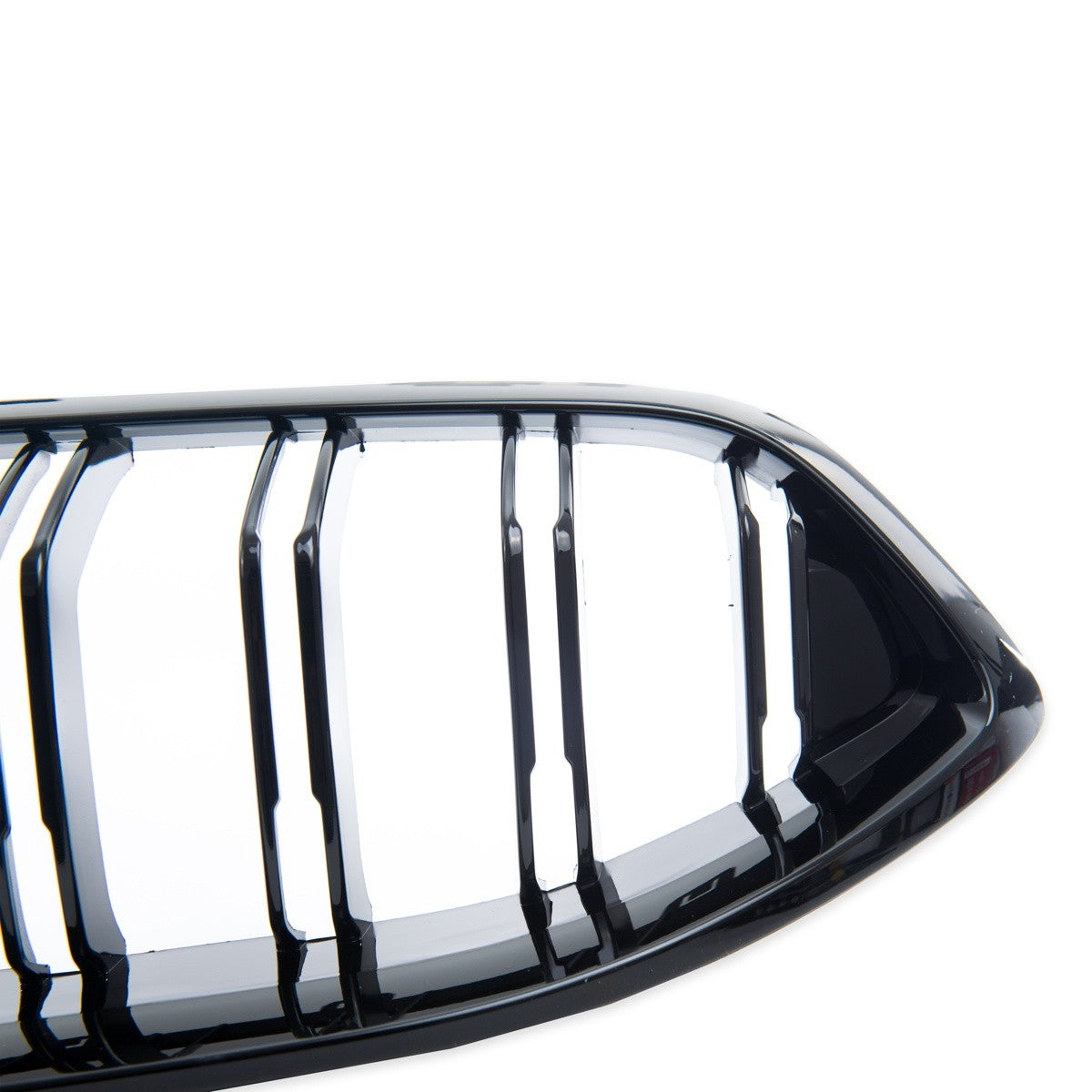 Doppellinien Grill Hochglanz Schwarz passend für BMW 8er G14 G15 G16 2018-2021